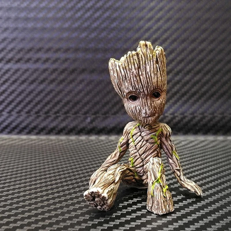 F Украшение автомобиля Marvel Дэдпул автомобиль домашний офис Marvel 8 см забавная милая фигурка модель игрушки мини кукла авто орнамент аксессуары - Название цвета: F