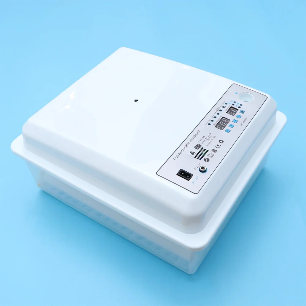 

1pc Household Incubation Case 24 Slots Incubator Eggs Incubation Box Breeding Container with Plug (Dual Power)
