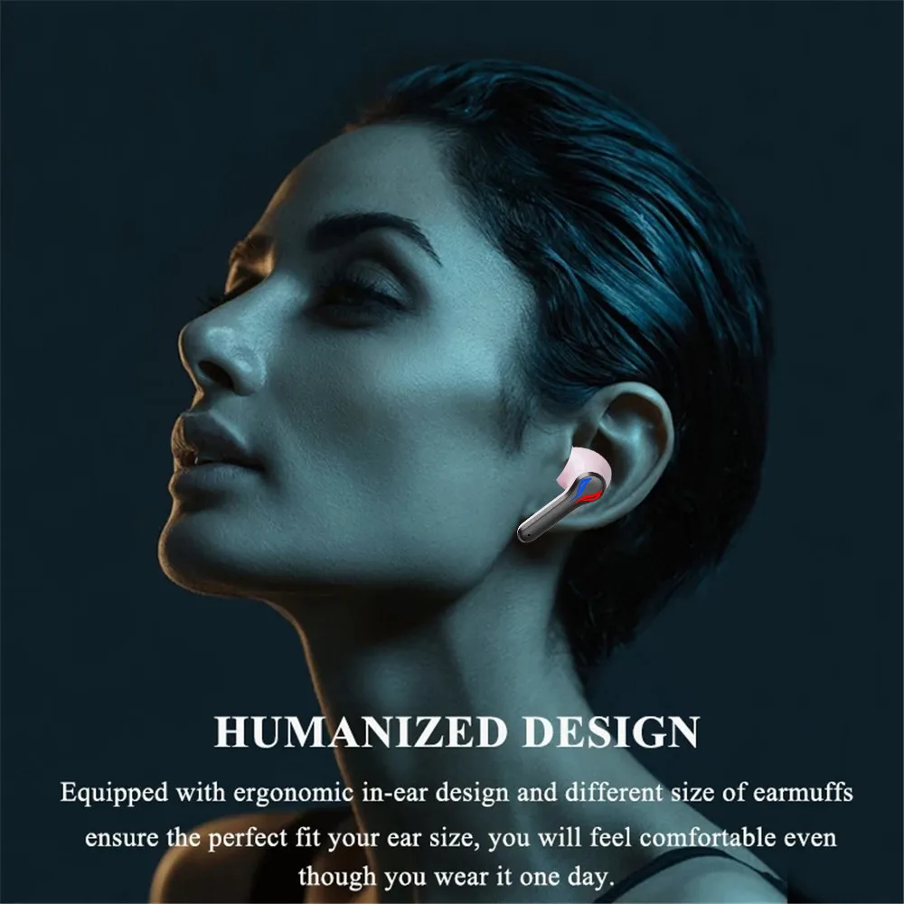 Беспроводная Bluetooth-гарнитура Kebidu игровые беруши HD с низкой задержкой