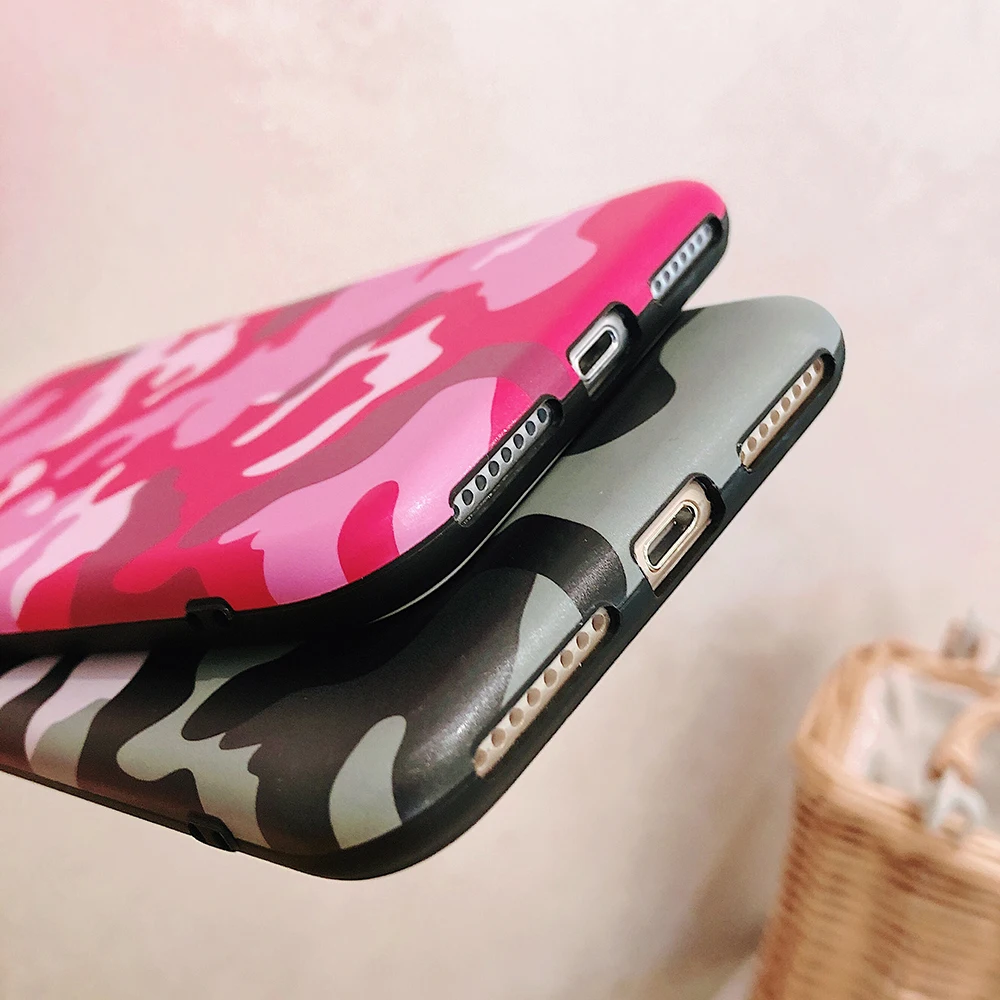 SUYACS военный камуфляжный чехол для телефона для iPhone 11 Pro Max XR X XS Max 6 6S 7 8 Plus Гибкая Складная мягкая задняя крышка