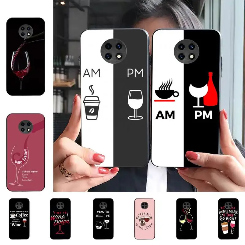 

Coffee Wine Cup Phone Case For Redmi 9 5 S2 K30pro Silicone Fundas for Redmi 8 7 7A note 5 5A Capa