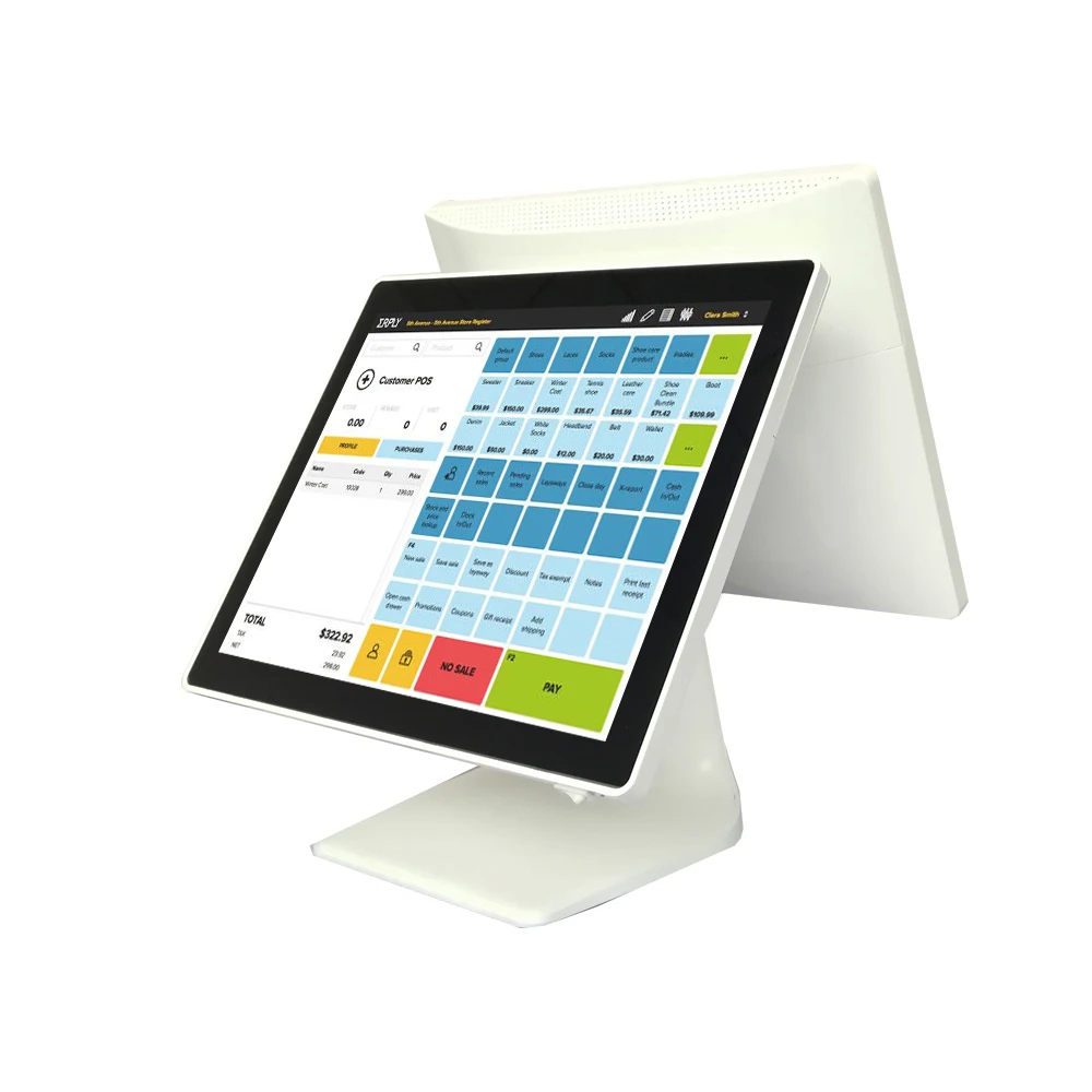 Бесплатная доставка сенсорный POS все в одном Высокое качество дешево EPOS 15 + дюймов