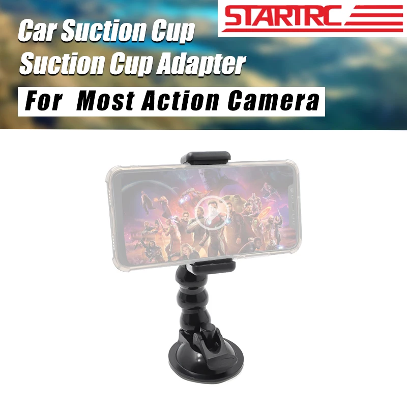 Автомобильный адаптер на присоске с креплением стекло для Dji Osmo Xiao Mi Gopro Hero Startrc