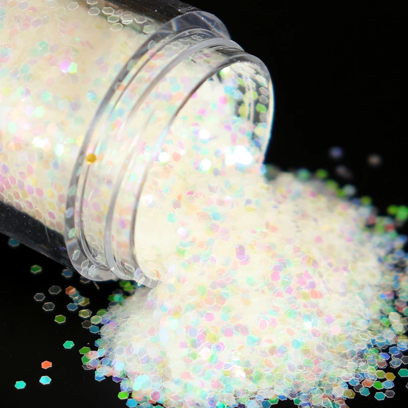 1 коробка глянцевый золотистый Серебристый лак для ногтей с блестками дизайна