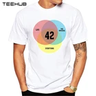 TEEHUB мужские новые модные дизайнерские футболки с рисунком Венн, с коротким рукавом