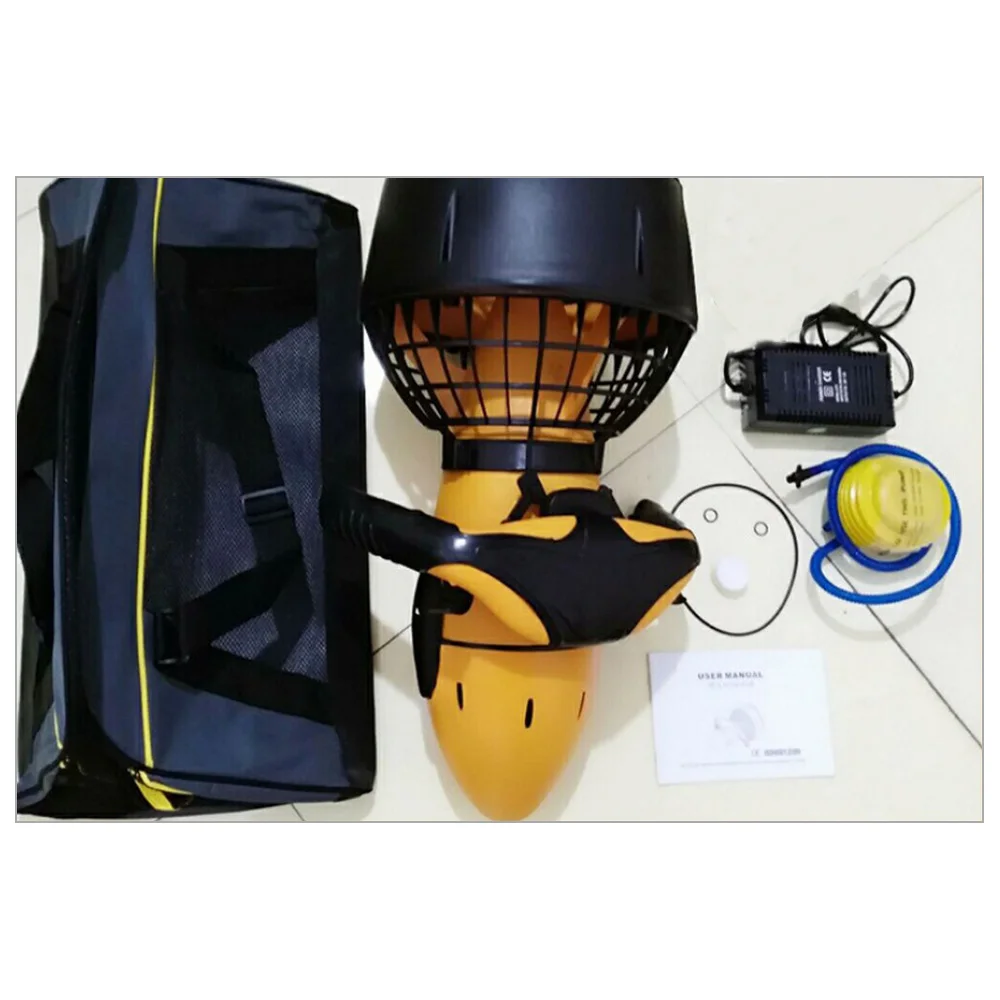 

300W Underwater Scooter Dual Speed Electric Water Propeller Pool Water Scooter Ocean Water Sports Equipment Underwater Bike