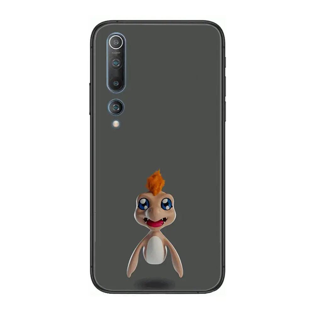 

Cartoons D-Digital monster style Phone Case For xiaomi mi11 5g 10 liti Ultra 9Pro SE 3 8 Note Anime Black Cover Silicone Back Pr