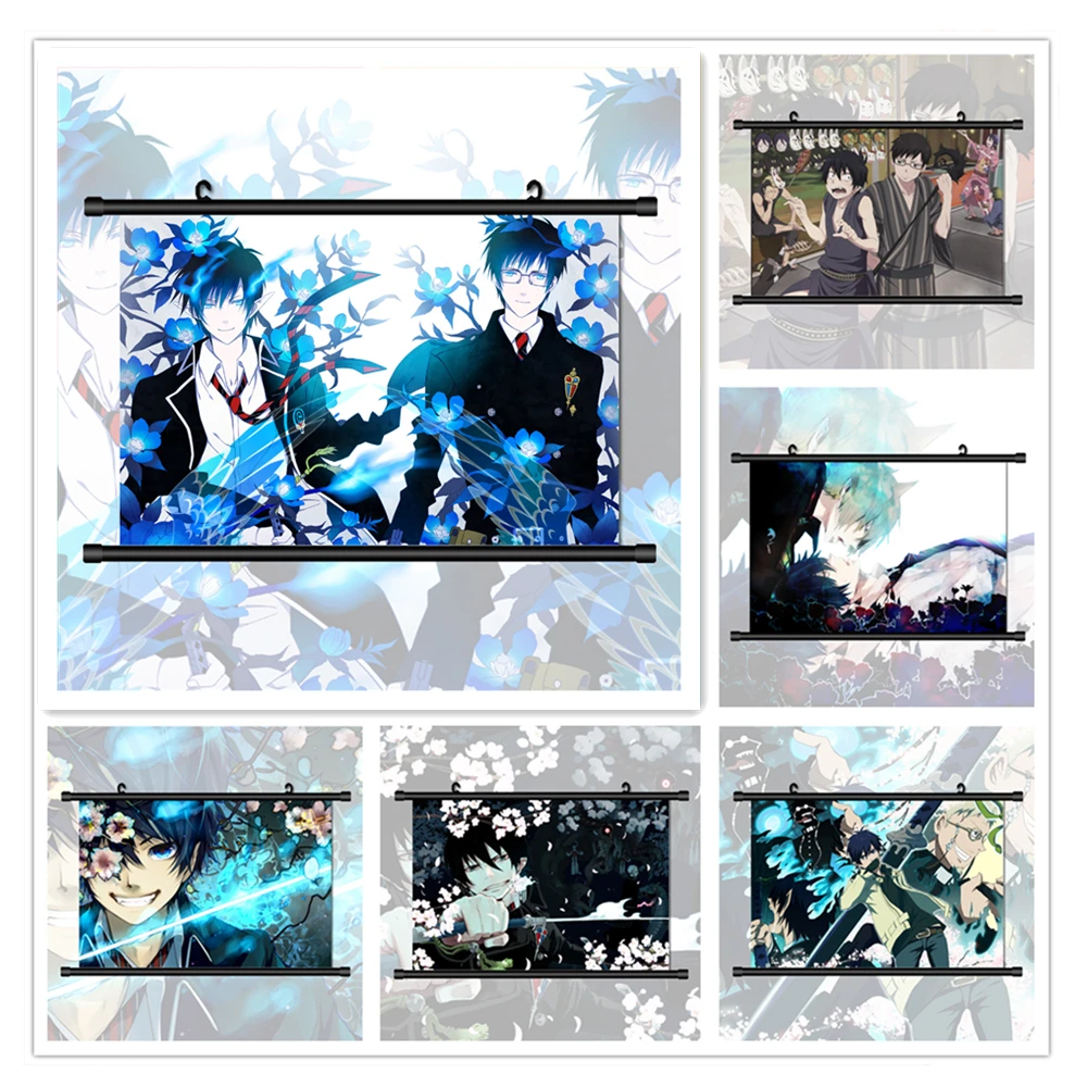 

Blue Exorcist Okumura Yukio Rin Anime Manga HD Print Wall Poster Scroll