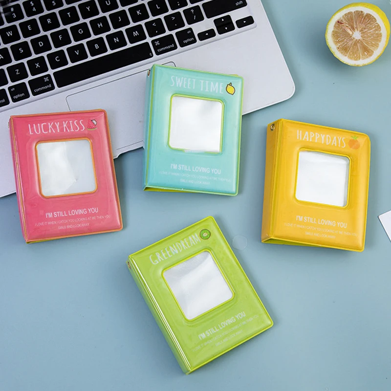 

3 inch Photo Album Photocard Hold Star Collection Photo Sticker Album Postage Stamp Storage Book