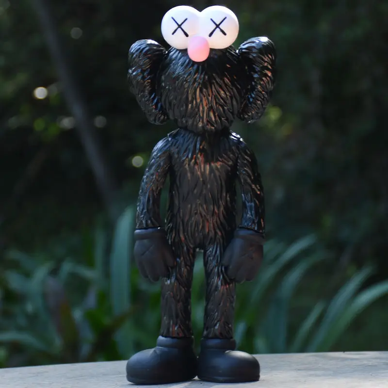 KAWS BBF Trendy Toy 35cm Anime Action Figure Kawaii Room Decoration Sesame Street Classic Characters Doll Model Christmas Gift |