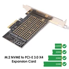 PCIe для M2M.2 адаптер карты M2 NGFF SSD M2 PCIE 3,0 X4 для SATA M ключ + B Ключ расширения карты Компьютерные аксессуары