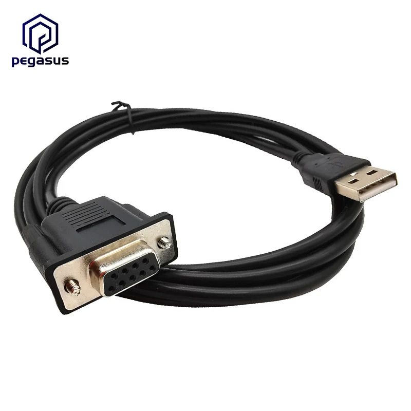 Последовательный Кабель 1 8 метров RS232 DB9 9PIN Мама-USB 2 0 A папа | Электроника