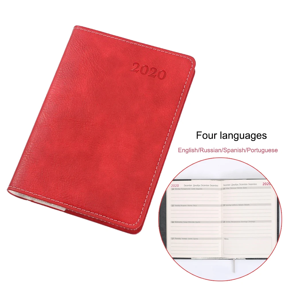 Календарь 2020 планировщик A6 Еженедельный дневник блокнот школьные канцелярские