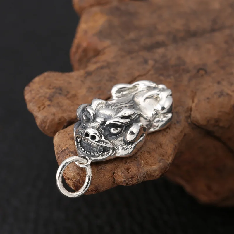 Мужские и женские ювелирные изделия из стерлингового серебра 925 пробы кулон в