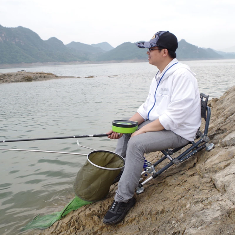 Регулируемое рыболовное кресло складной портативный Расширенный стул из