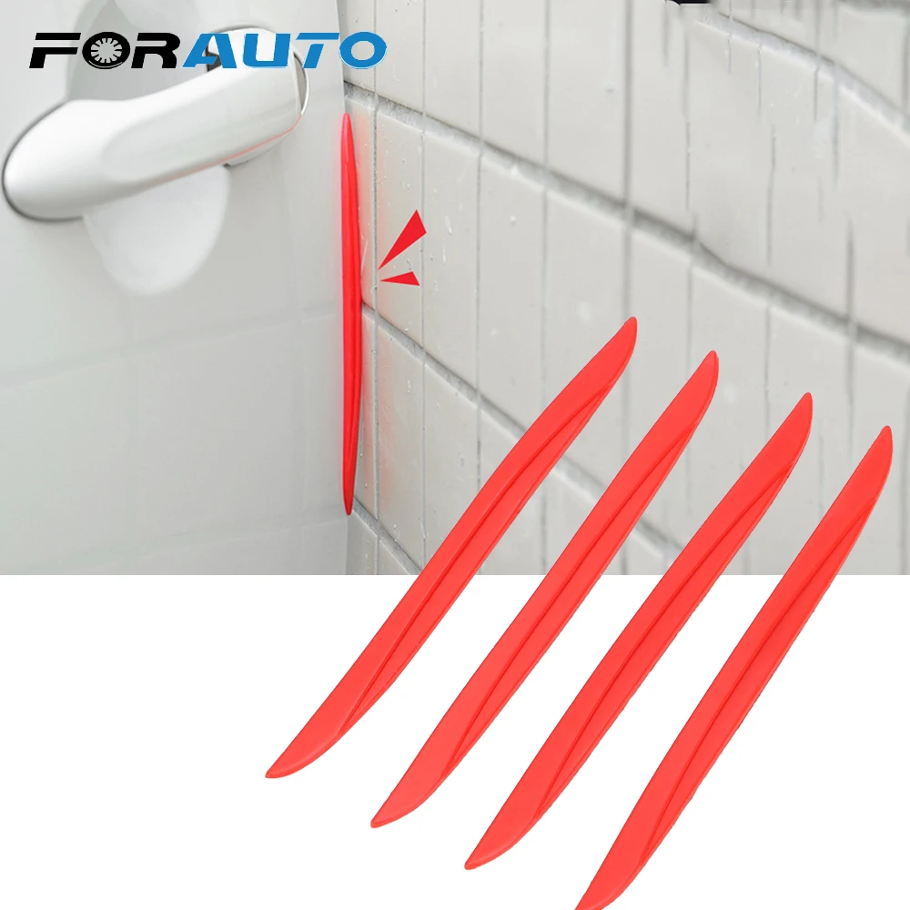 FORAUTO 4 шт./компл. защитная полоса для края двери автомобиля зеркала заднего вида