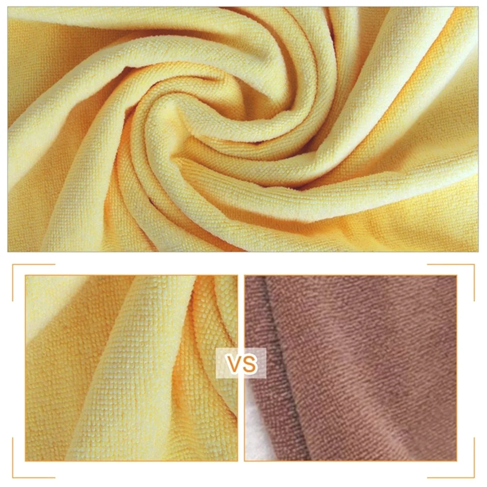 

92x56cm Car Wash Nylon Towel Car Cleaning Drying Cloth Car Care Cloth Detailing Car Wash Towel For Toyota Large Size