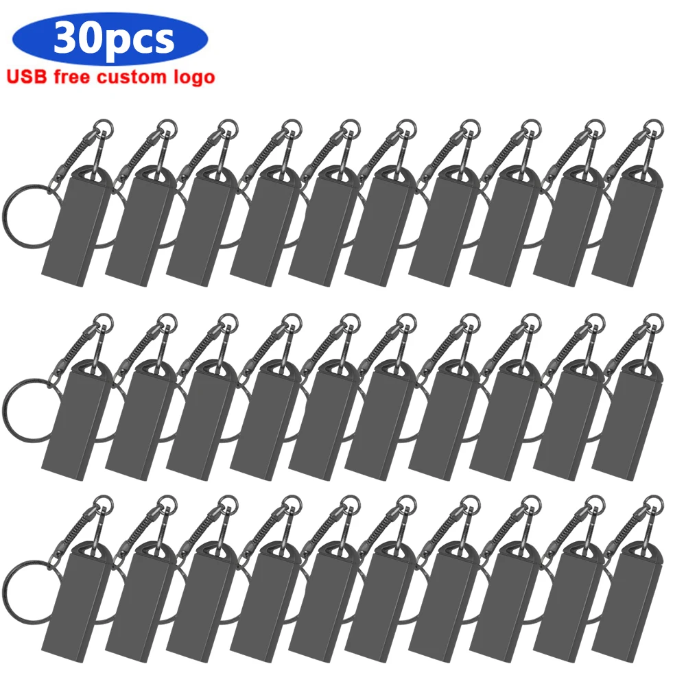 

Usb-флеш-накопитель металлический, 128/64/32/16/8 ГБ, 30 шт./партия