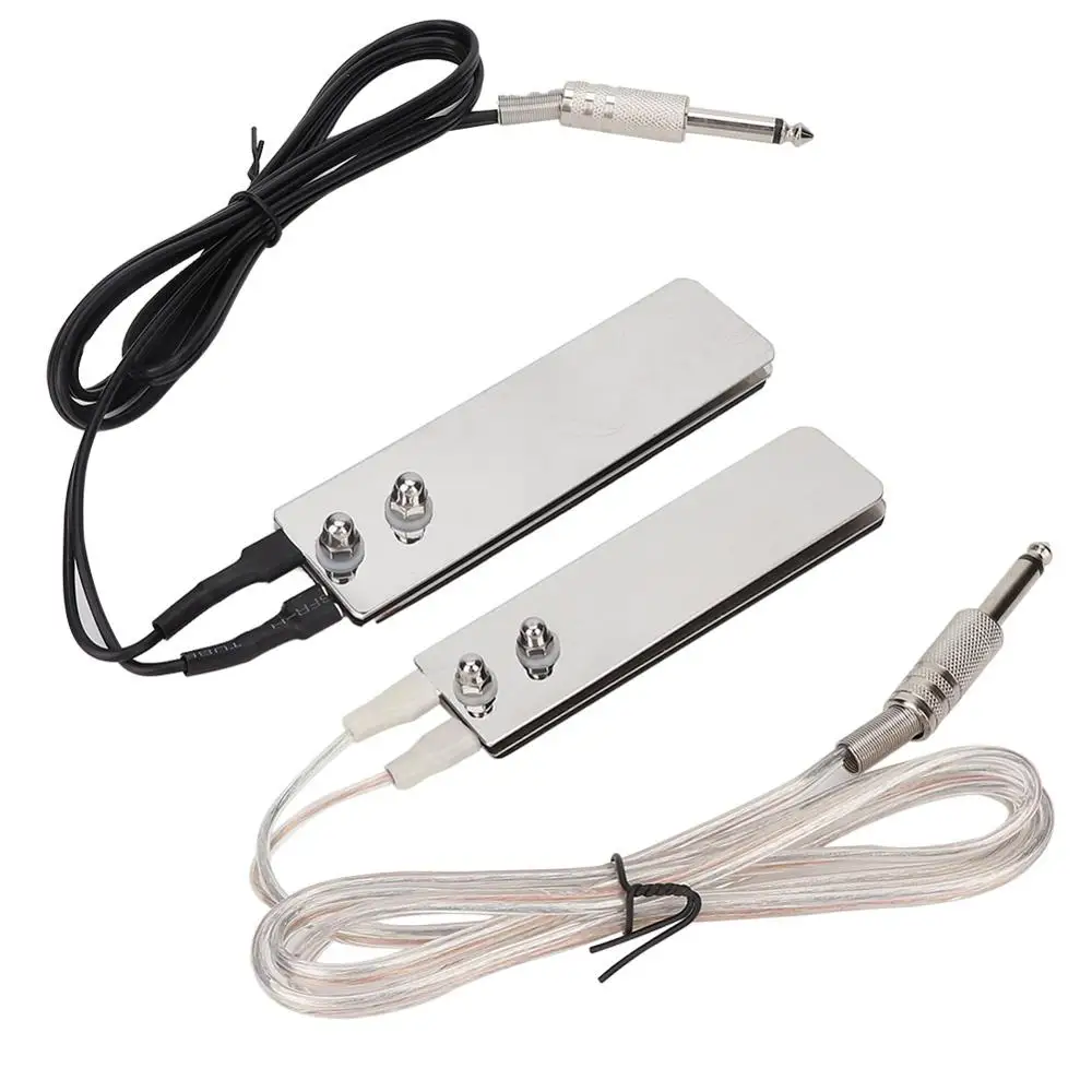 2 цвета плоская татуировка из нержавеющей стали ножная педаль переключатель