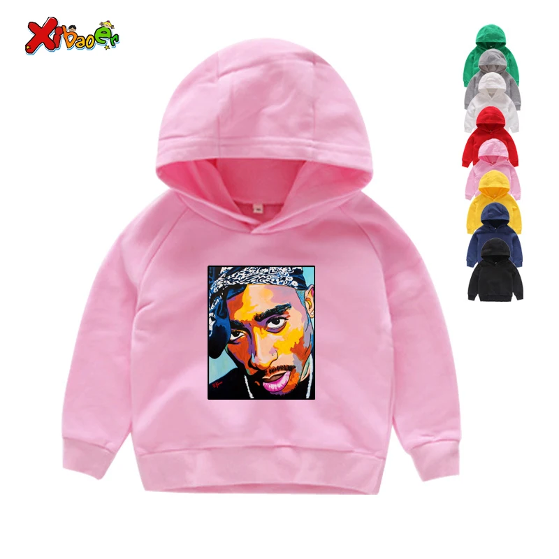 Children's Hoodies Kids Hip Hop Sweatshirts Baby Cotton Pullover Tops Girls Hoodied Boys Winter Long Sleeves Clothes Outfit New | Детская