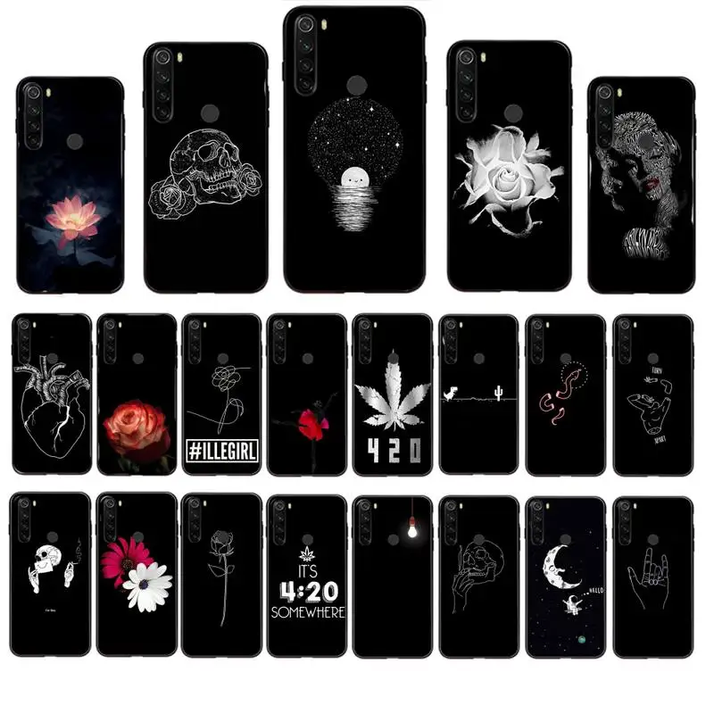 Чехол YNDFCNB для Xiaomi Redmi Note 8 T милый мягкий силиконовый чехол из ТПУ задняя крышка
