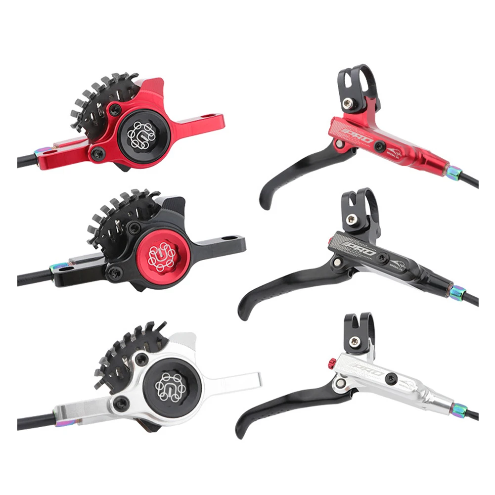 

MTB Bike Hydraulic Oil Disc brake Set 800/1400mm Rotor Caliper Right Front Left Rear Bicycle Hydraulic Disc Brake Groupset Bike