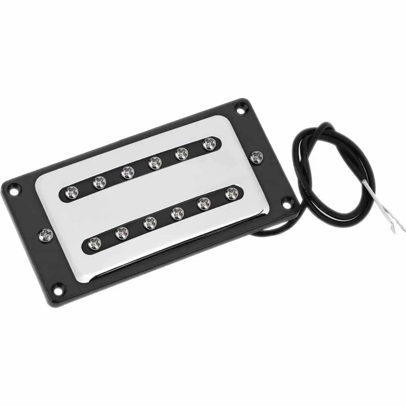 2pcs elektrische gitarre humbucker pickup abdeckung nickel doppel spule geschlossen pickup abdeckung pickup shell free global shipping