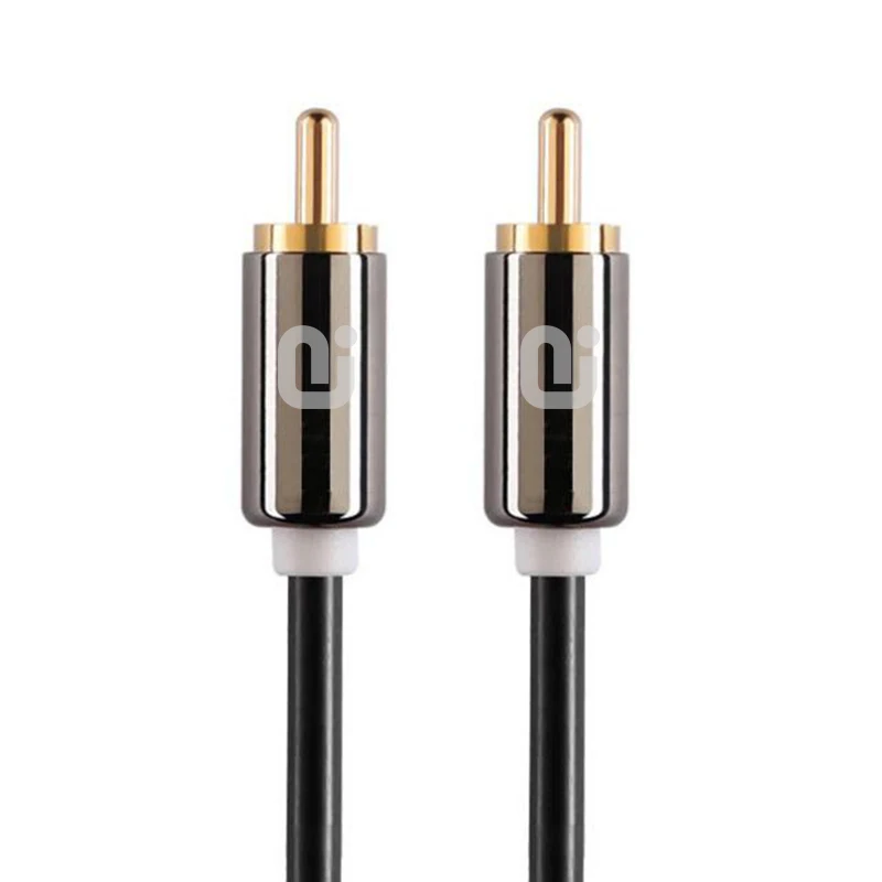 TAC510 позолоченная 99.99% бескислородная медь 1RCA до Коаксиальная аудиолиния сабвуфер