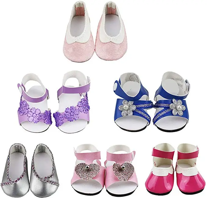 15 стильных кукольных туфель аксессуары для кукол подходит 18 дюймовых