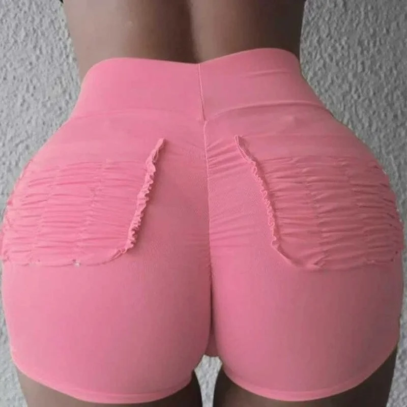 

2021 сексуальные летние повседневные однотонные облегающие Женские байкерские шорты с карманами и завышенной талией