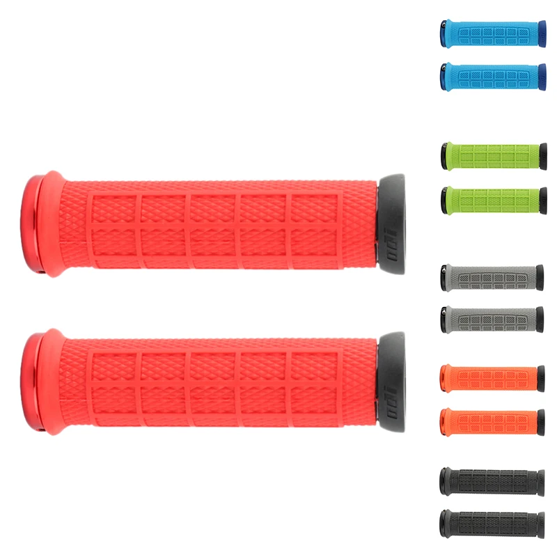 

ODI Rubber Bike Grips Ergonomic Bicycle Handlebar Waterproof Anti-Slip Handle Grip for MTB Folding Bike Parts