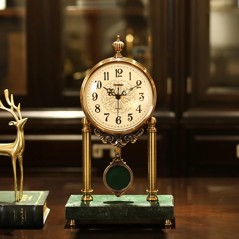 

Nordic Fashion Table Clock Metal Living Room Creative Digital Table Clock Digital European Despertador Fashion Clock BA60ZZ