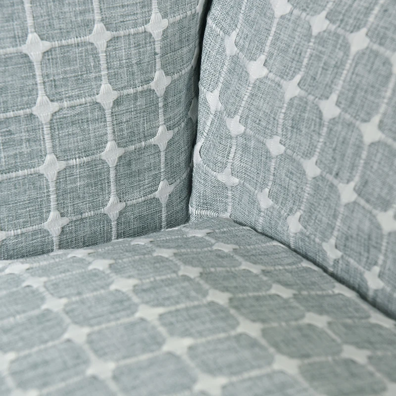 Хлопок &amp линия плед-чехол для дивана сплошной цвет универсальный диван