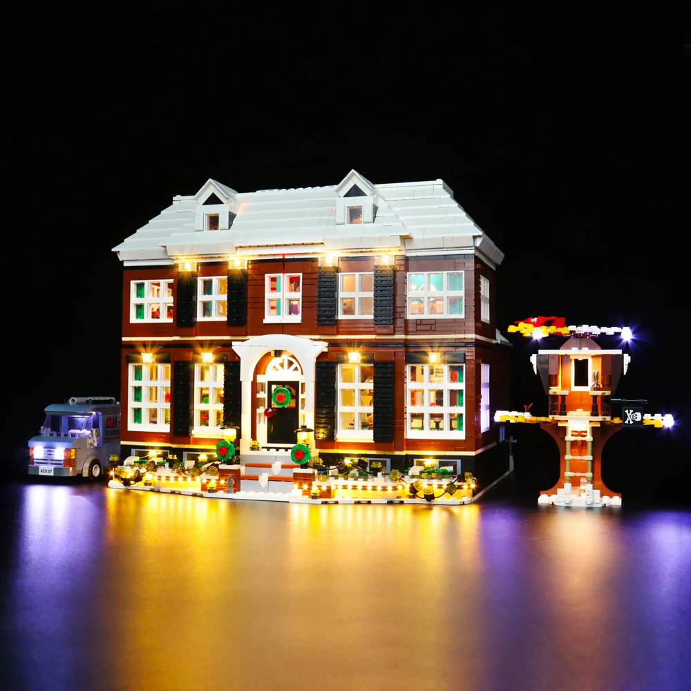 

LED RC Light Compatible For Home Alone House 21330 Light Kit Building Blocks Light Kits For Christmas GiftOnly Light No Blocks