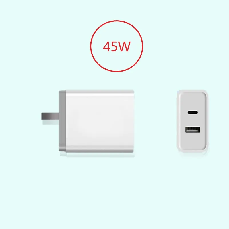 45 Вт 20 в 2.25A Тип C PD быстрое зарядное устройство USB адаптер питания для ноутбука
