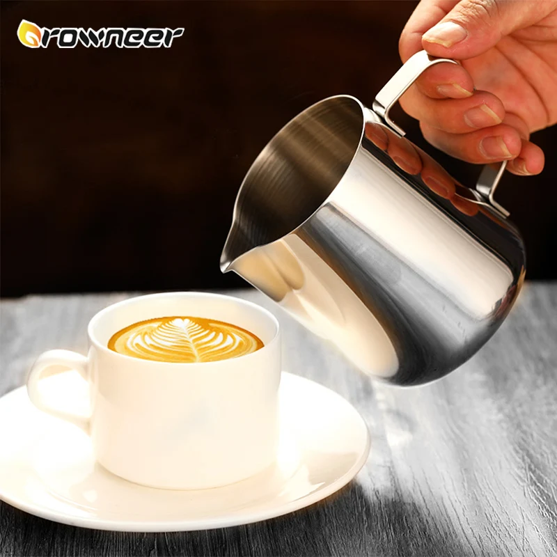Кувшин для взбивания молока из нержавеющей стали бариста крафтовое ремесло