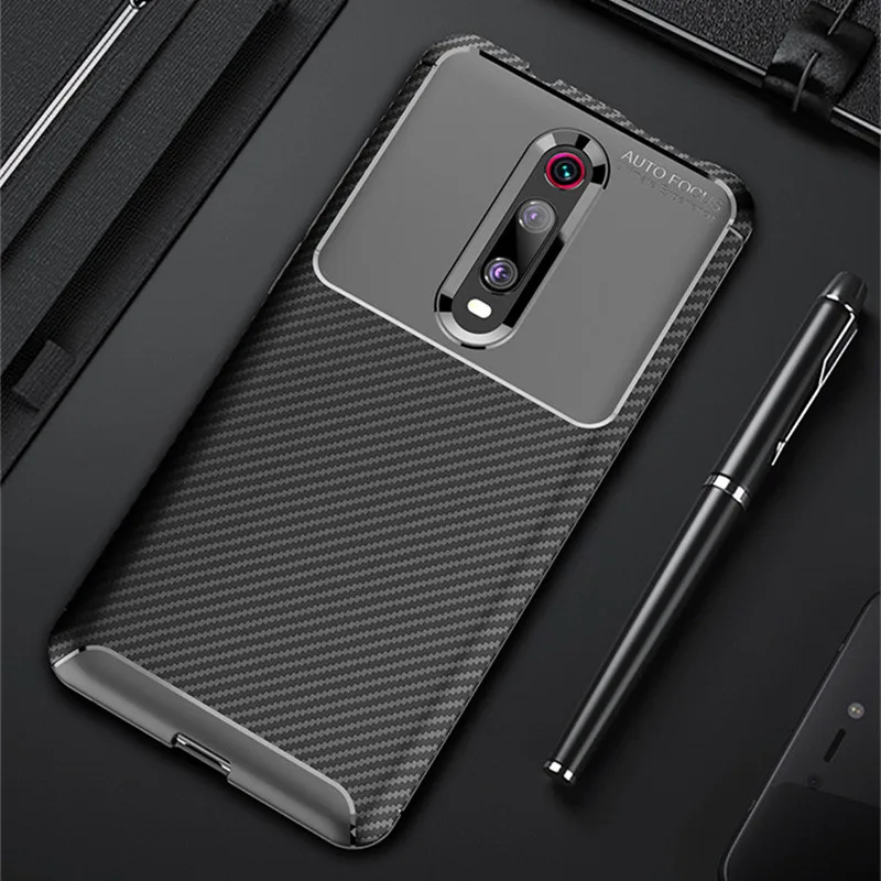 Чехол из углеродного волокна для Xiaomi Mi 8 Explorer высококачественный чехол с алмазной