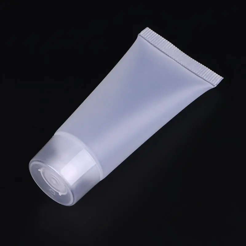 Пустые трубки блеск бальзам для губ прозрачные косметические контейнеры емкость