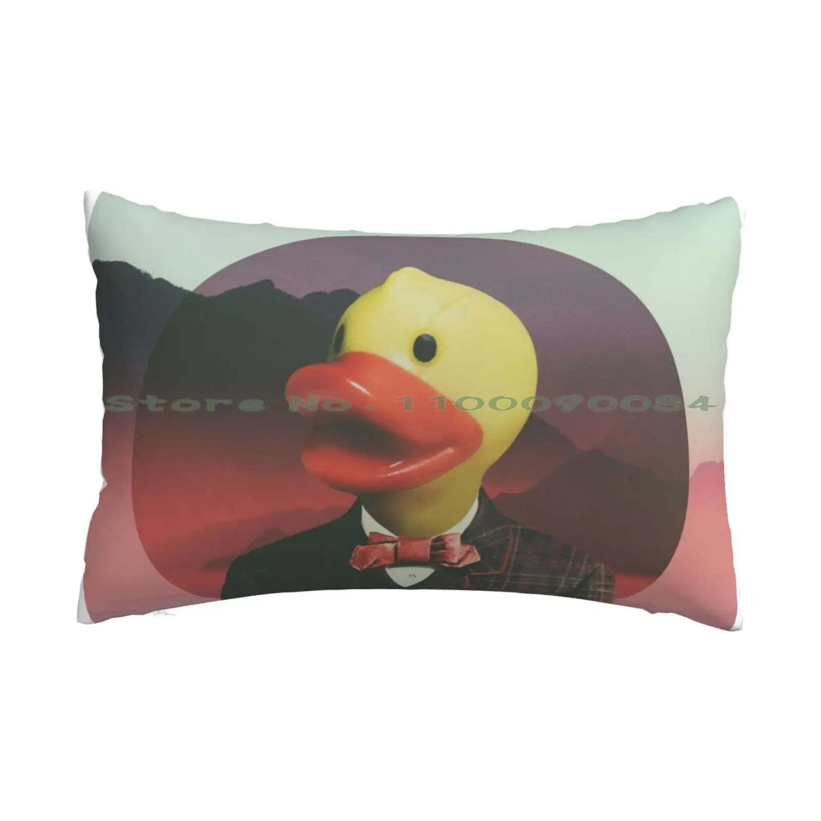 

Резиновый чехол для подушки Ducky 20x30 50*75 резиновый чехол для дивана спальни с коллажем Ducky винтажная игрушка в виде животного Ali Gulec длинная пря...