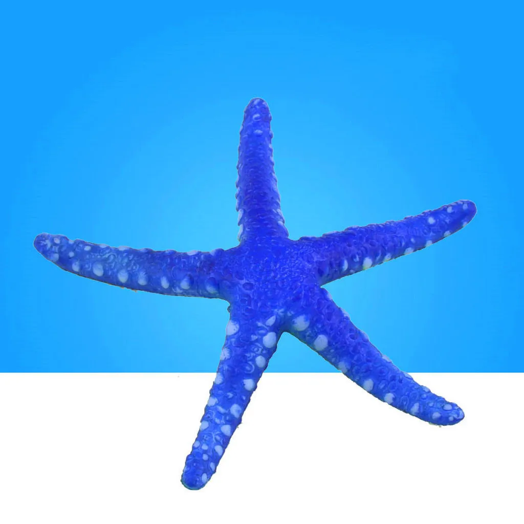 Аквариум Смола | Искусственный Коралл завод силикон с морскими звездами декор