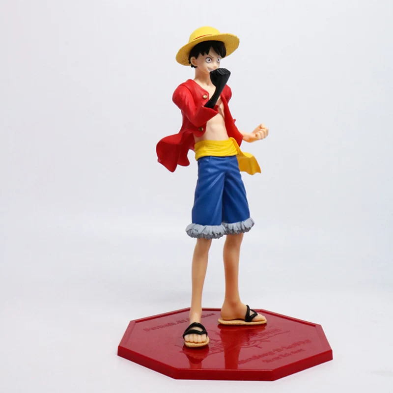 23 см цельная фигурка обезьянки д Луффи экшн на 20 ю годовщину прыжок снаряжение во