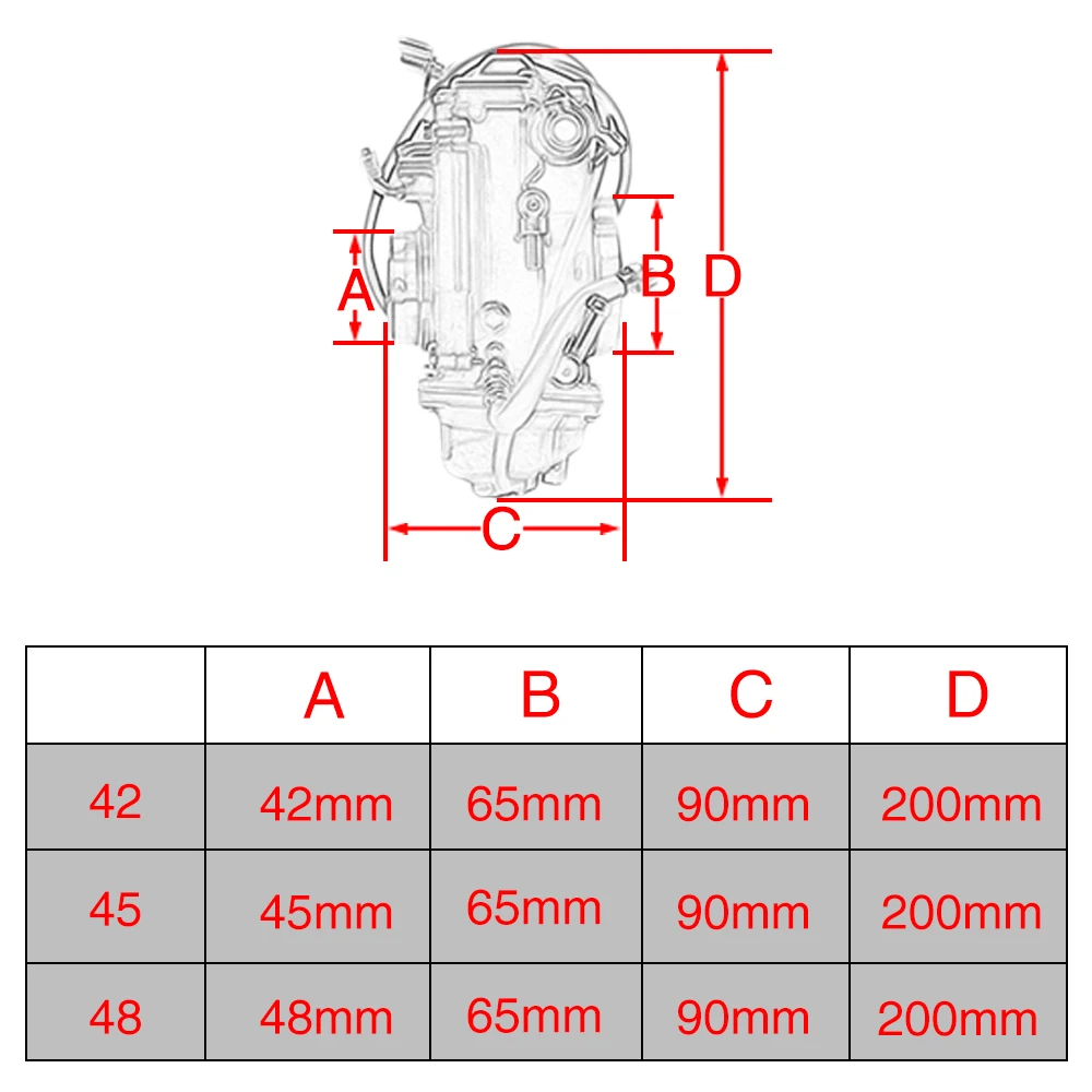 Карбюратор Alconstar Racing для Mikuni HSR42 TM42 HSR45 TM45 HSR48 TM48 Harley EVO Pump|Карбюратор| |