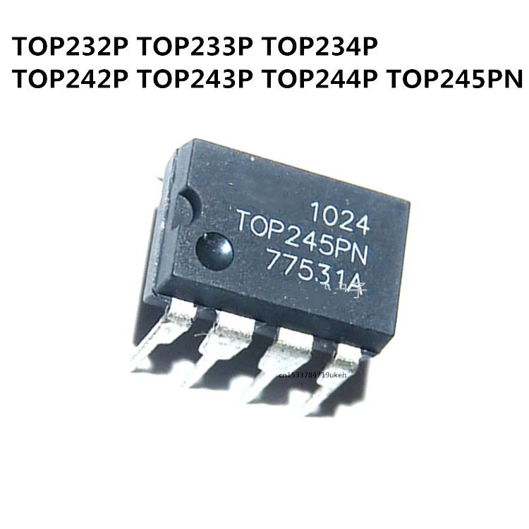 Оригинальный 5 шт./TOP232P TOP233P TOP234P TOP242P TOP243P TOP244P TOP245PN DIP