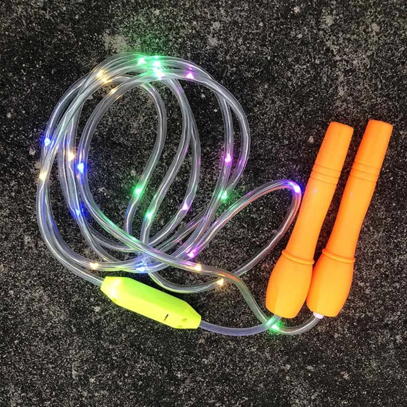 

8pcs Kids Light Up Jump Rope Skipping Rope Sports Toy Outdoor