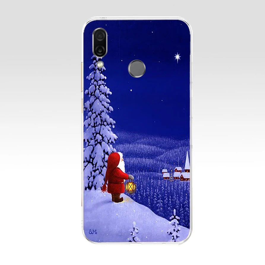 13 24AA Рождественские огни подарок 2 Мягкий ТПУ чехол для huawei Honor 8 8S 8X8 Lite 9 9 Lite - Цвет: 13