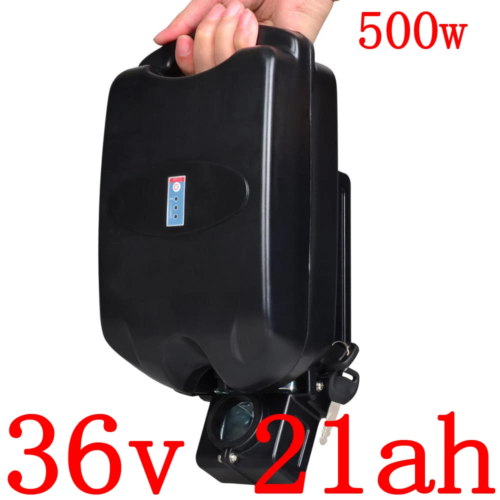 

36V 500W lithium Battery 36V 10Ah 11.6Ah 12Ah 12.5Ah 13Ah 14.5Ah 17Ah 18Ah 20Ah 21Ah Electric Bicycle Battery with 2A charger