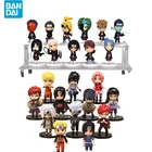 Bandai Anime naruto Shippuden Hinata Sasuke Itachi Kakashi Gaara Jiraiya Q Version Pvc Коллекционные Фигурки для детей