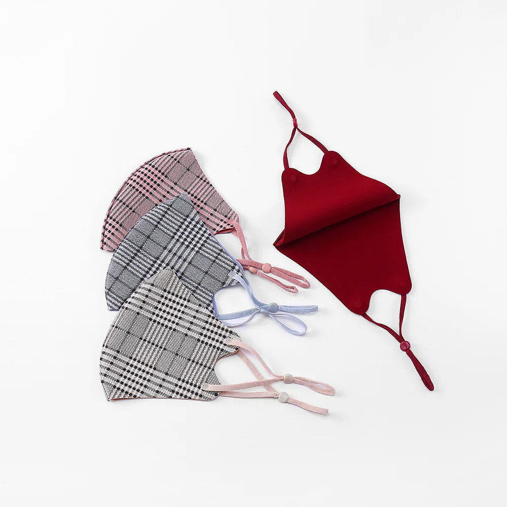 

2021 New Fashion Black Mask Reusable Men Mouth Mask 3 Layer Washable Adult Mask Cloth Washable Christmas Adjust Face Mask Masque