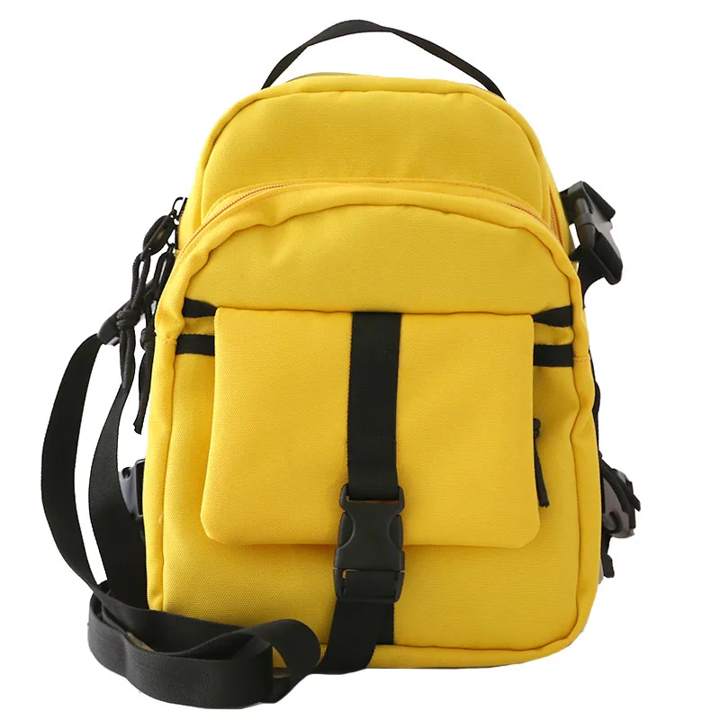 japanese solid color crossbody bag women tooling style shoulder bag female street bag 2020 new trendy ladies luxury fashion free global shipping