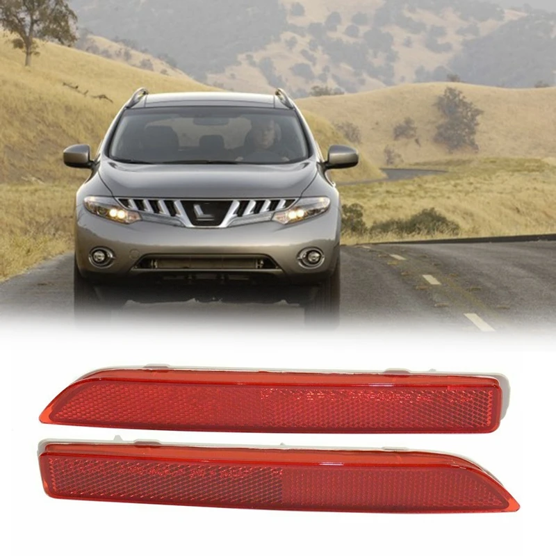 Светодиодный отражатель заднего бампера для Nissan Murano 2015-2017 26565-8990B 26560-08990B |